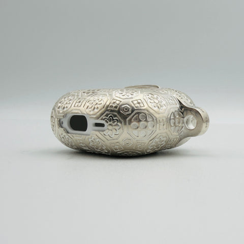 Silver Case for AirPods 4 (Mark 2)