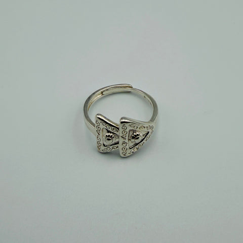 Ring “Twin Scroll”