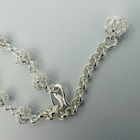 Yarn Ball Necklace