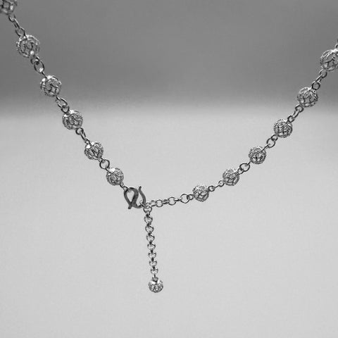 Yarn Ball Necklace