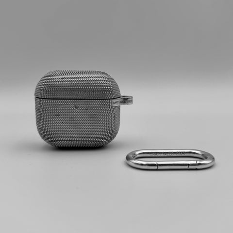 Silver Case for AirPods 4 (Mark 3)