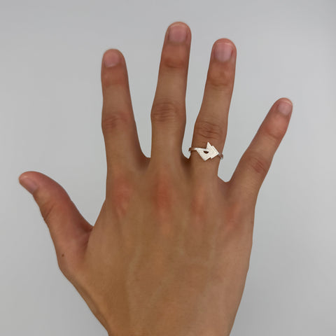 Chipped Square Ring